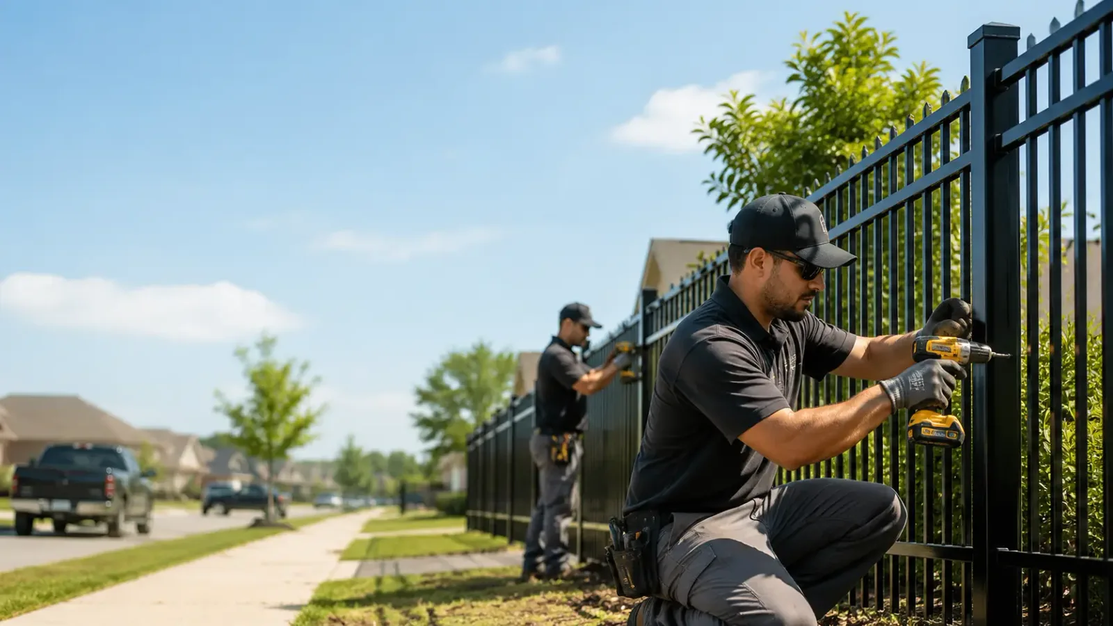 Metal Fence Installation in Bradley, SC